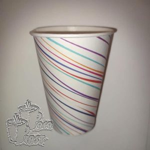 لیوان 360CC-تک جداره -کاغذ گلاسه