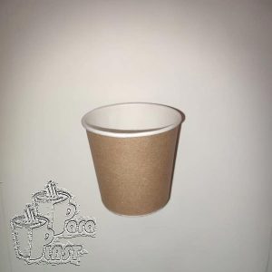 لیوان 120 سی سی -دوجداره-کرافت صاف